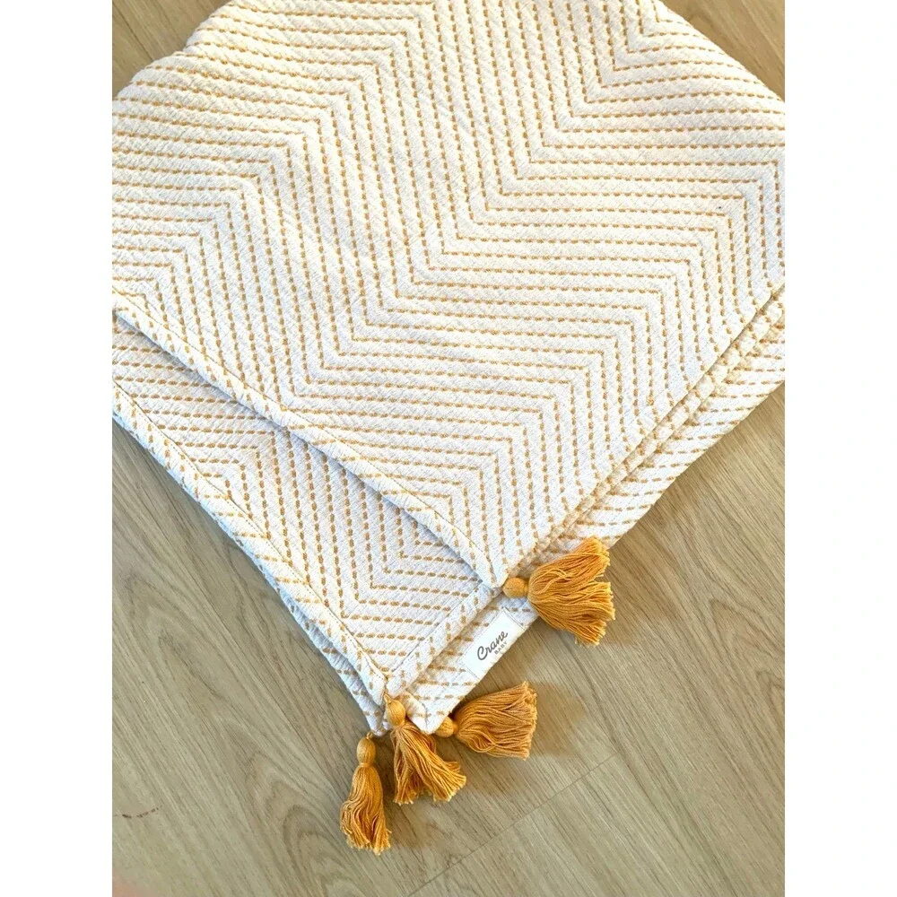 Baby blanket luxe CRANE BABY Marigolds
